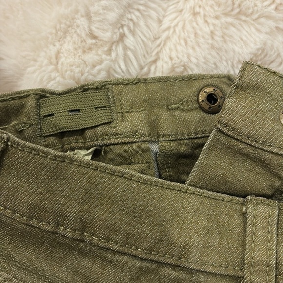 Zara boy toddler Jean style pants in olive green size 12-18 months - Picture 10 of 10